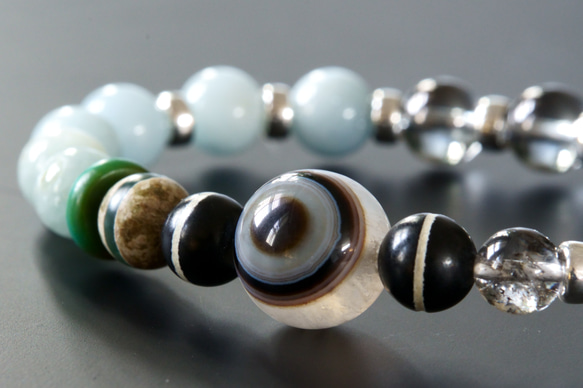 お纏め★魔除け御守 菩提根×フロスト天眼石 ブレスレット+他4点 ハンドメイド お纏め☆魔除け御守 菩提根×フロスト天眼石 ブレスレット+他4点