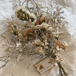 かすたーどぷりんさまご予約****ドライフラワースワッグ かすたーどぷりんさまご予約*ドライフラワースワッグ - メルカリ