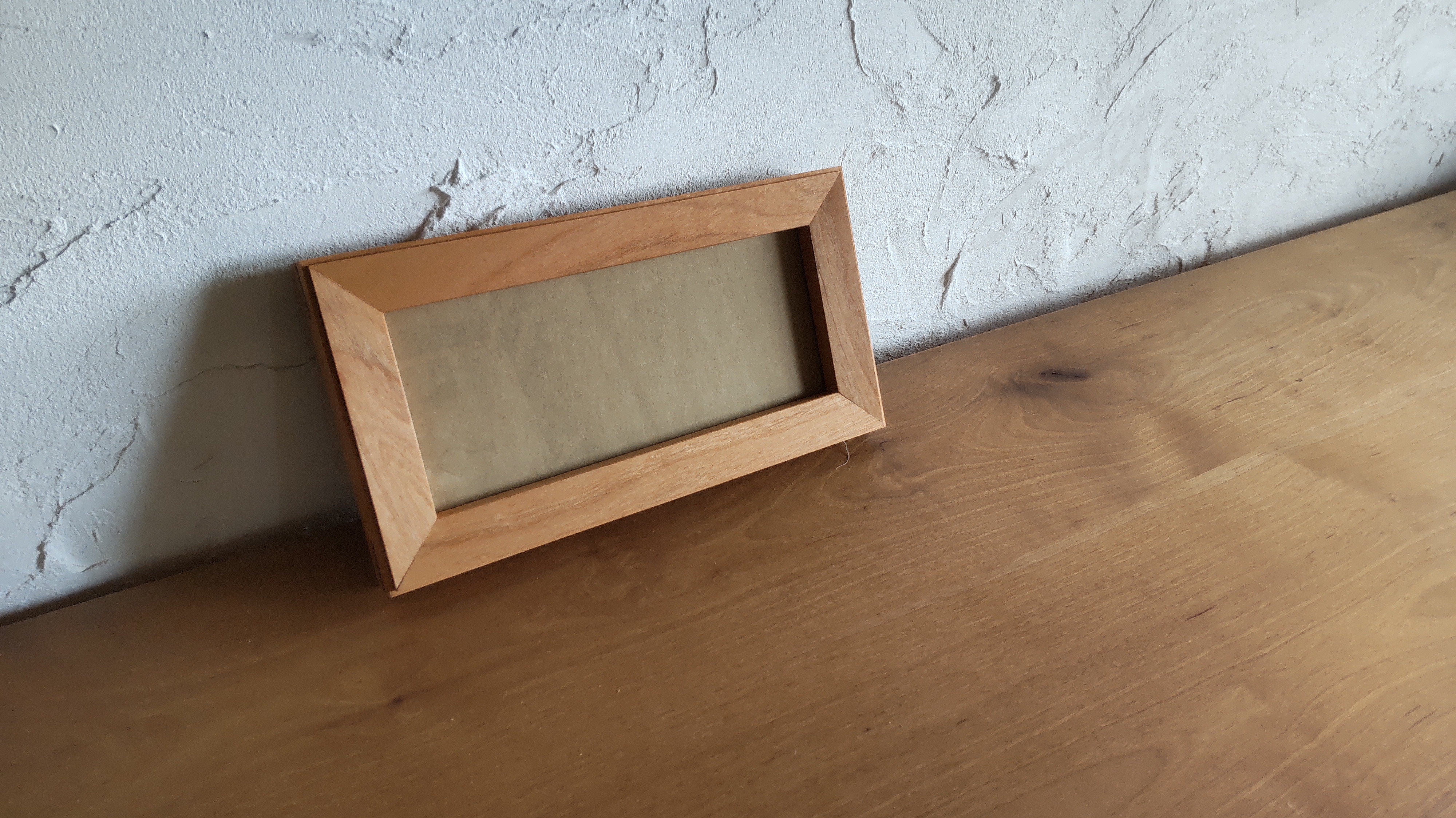 ☆細幅テーパー付きフォトフレーム額（細長サイズ）