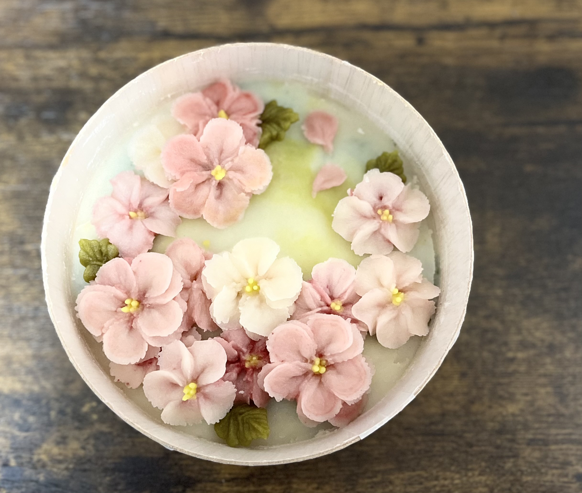 韓国お餅ソルギわっぱ入り【グルテンフリー・卵フリー】【オーダーケーキ】【ヘルシー】【受注販売】