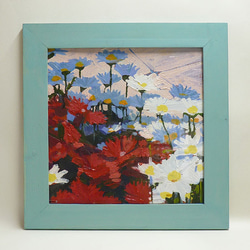 宇宙」油絵 油彩 キャンバスF4号 33cm✖️24cm 額無し 絵画 isoppu