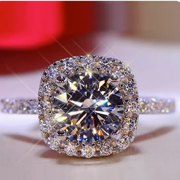 モーサンの指輪婚約ダイヤモンドの 4枚目の画像