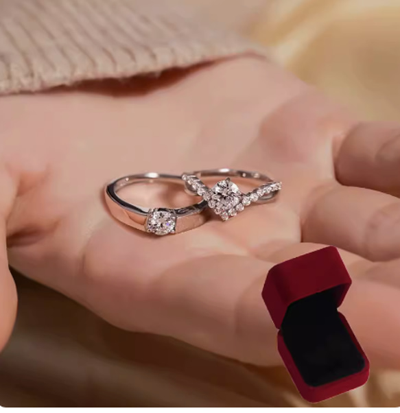 モーサンの指輪婚約ダイヤモンドの 7枚目の画像