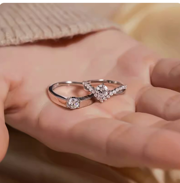 モーサンの指輪婚約ダイヤモンドの 1枚目の画像