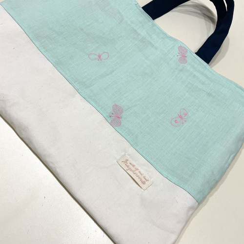 新品 mina perhonen ちょうちょ レッスンバッグ