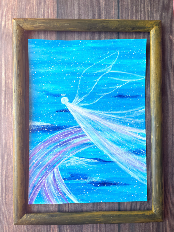 ミカエルの魔法（原画） 絵画 あやか 通販 16409272｜Creema(クリーマ)