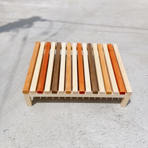 おしゃれなマルチに使える大きなすのこ その他家具 家具工房KARIMIKI