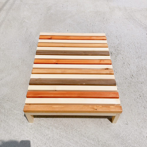 おしゃれなマルチに使える大きなすのこ その他家具 家具工房KARIMIKI
