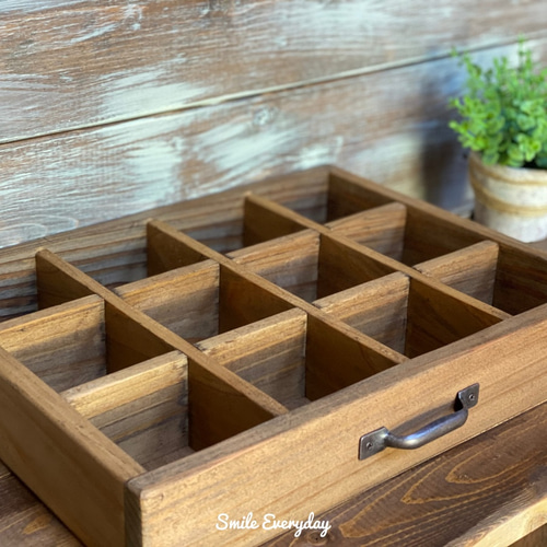 木製 レターケース 書類ケース 小物収納 その他雑貨 Smile Everyday