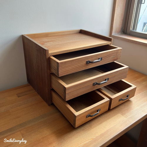 木製 レターケース 書類ケース 小物収納 その他雑貨 Smile