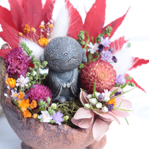 木製花彫刻アクセサリーケース道具箱紫陽花繊細アンティーク