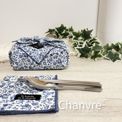Blue Garden 午餐布與手巾套裝 第9張的照片