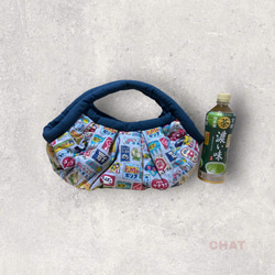 ポットラックバッグ【レトロ看板＆お菓子】Mサイズ 7枚目の画像