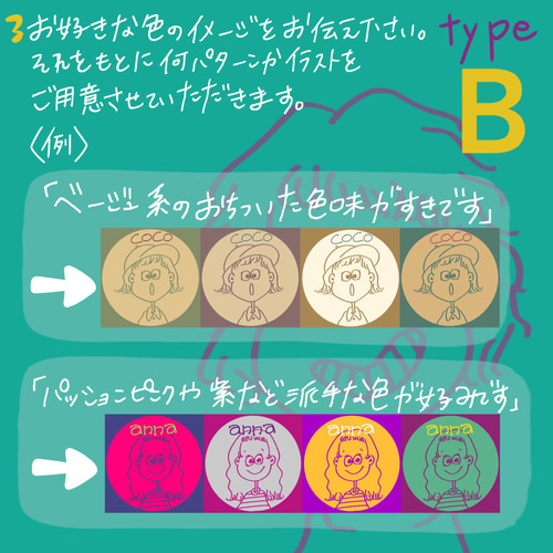 アイコンオーダー type B イラスト shakure 通販 16410600