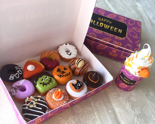 ハロウィンスイーツセット ミニチュアケーキ No.222◇ ハロウィン