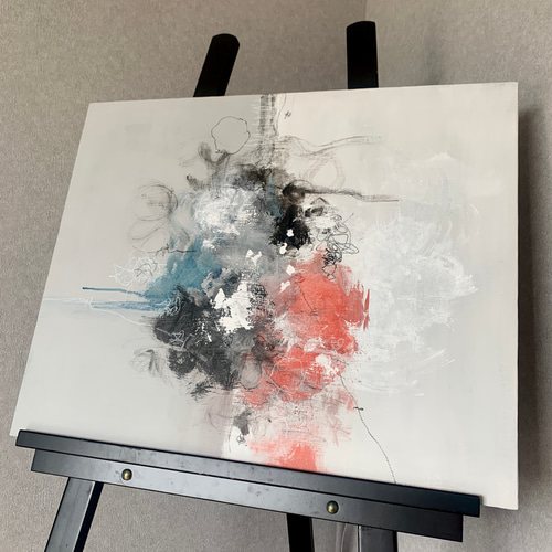 現代アート 65×53㎝ 大きめ モダン 絵画 原画 抽象画 アート