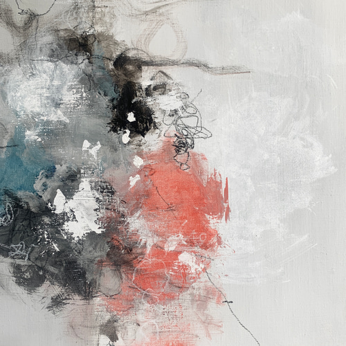 現代アート 65×53㎝ 大きめ モダン 絵画 原画 抽象画 アート