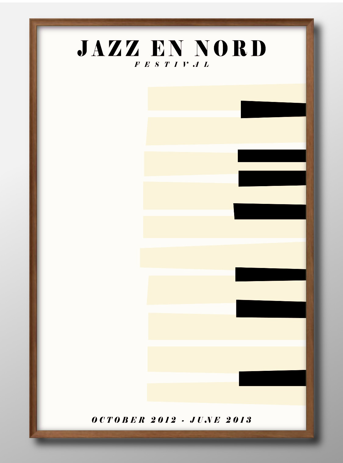 11336 ポスター 絵画 A3サイズ『JAZZ ジャズ ピアノ 音楽