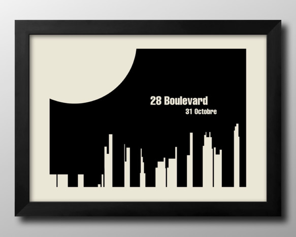 11843　ポスター　絵画　A3サイズ『JAZZ　ジャズ　ピアノ　音楽』アート　イラスト　デザイン　上級マット紙　北欧 1枚目の画像