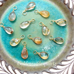 Autumn flower＊金木犀のネックレスチャーム＊バックカービング  