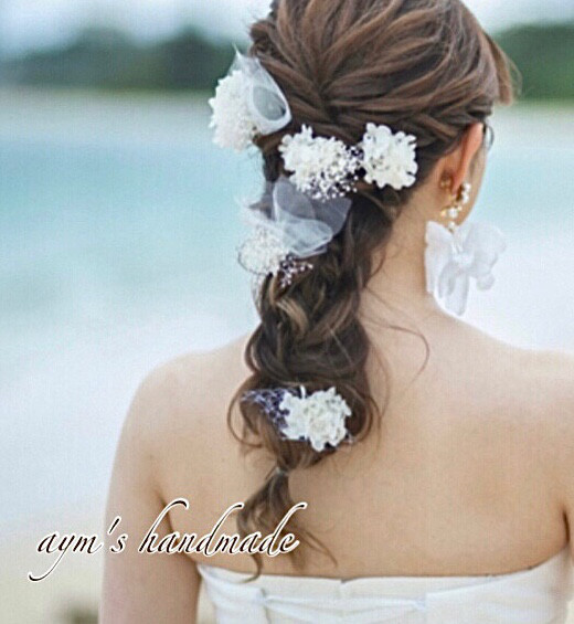 シュタイフ　ウェディングベア　花嫁　29cm