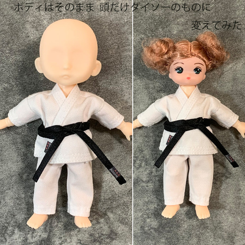 ドール 道着 オーダーページ 流れ込ん