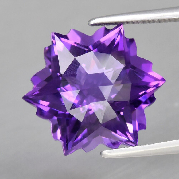 11.8mm ☆唯一無二の美術品☆ VS☆彡非加熱 天然アメジスト