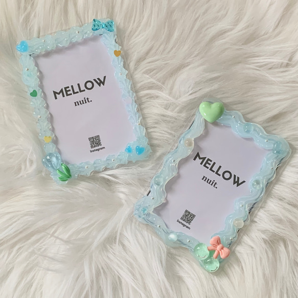 【オーダーページ】デコトレカケース・デコスリーブ ブルーセット① オーダーページ】デコトレカケース・デコスリーブ ブルーセット①