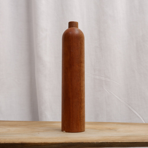 無垢の木の一輪挿し・モアビ1－1～2（ドライフラワー専用）花器