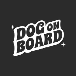 Dog on Board★車用ステッカー 2枚目の画像