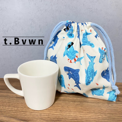 コップ袋｜3カラー｜入園入学｜スマイル｜コップ入れ｜巾着｜パステル