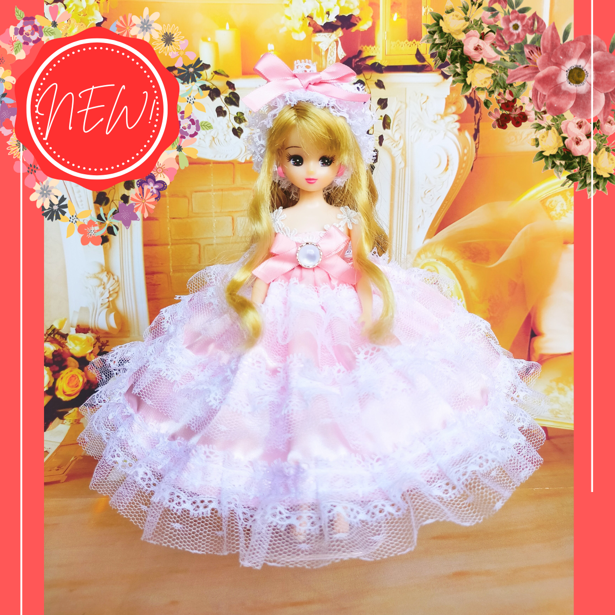 リカちゃん人形　洋服　ハンドメイド　1060 リカちゃん人形 洋服 ハンドメイド 1060