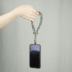 Smartphone Strap "Knot 002 Camo" スマホ ハンドストラップ 1枚目の画像
