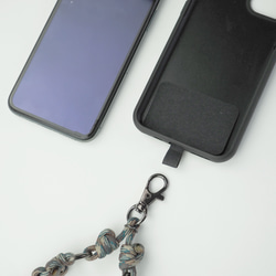 Smartphone Strap "Knot 002 Camo" スマホ ハンドストラップ 3枚目の画像