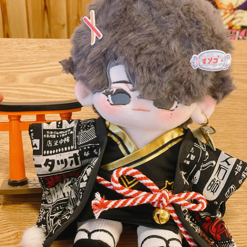 20cmぬいぐるみ服 着せ替えぬいぐるみ かわいい 星月セット 和風
