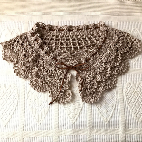 送料無料】ふりふりつけ襟スタイ(ブラウンチェック) 楽天市場