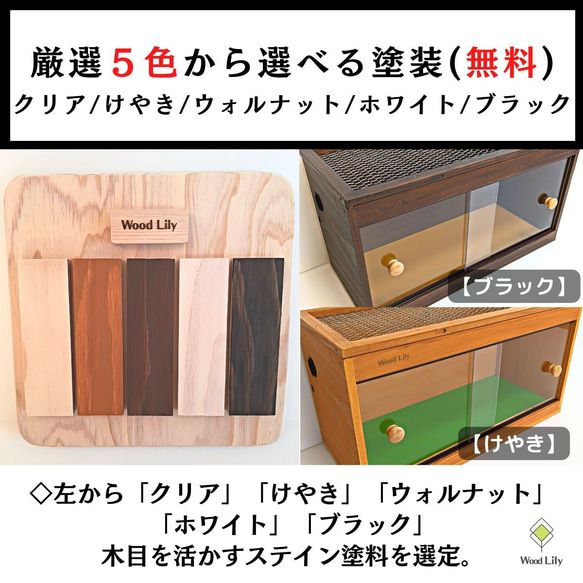 【Chucky様 専用ページ】爬虫類ケージ「塗装タイプ」120×45×45cm◇送料無料 2枚目の画像