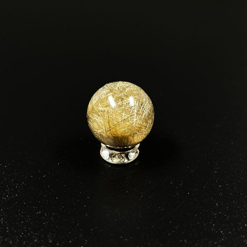 キラキラ輝く ゴールド タイチンルチル 13ミリ 1粒売り 貫通穴あり お守り キラキラ輝く ゴールド タイチンルチル 13ミリ 1粒売り 貫通穴