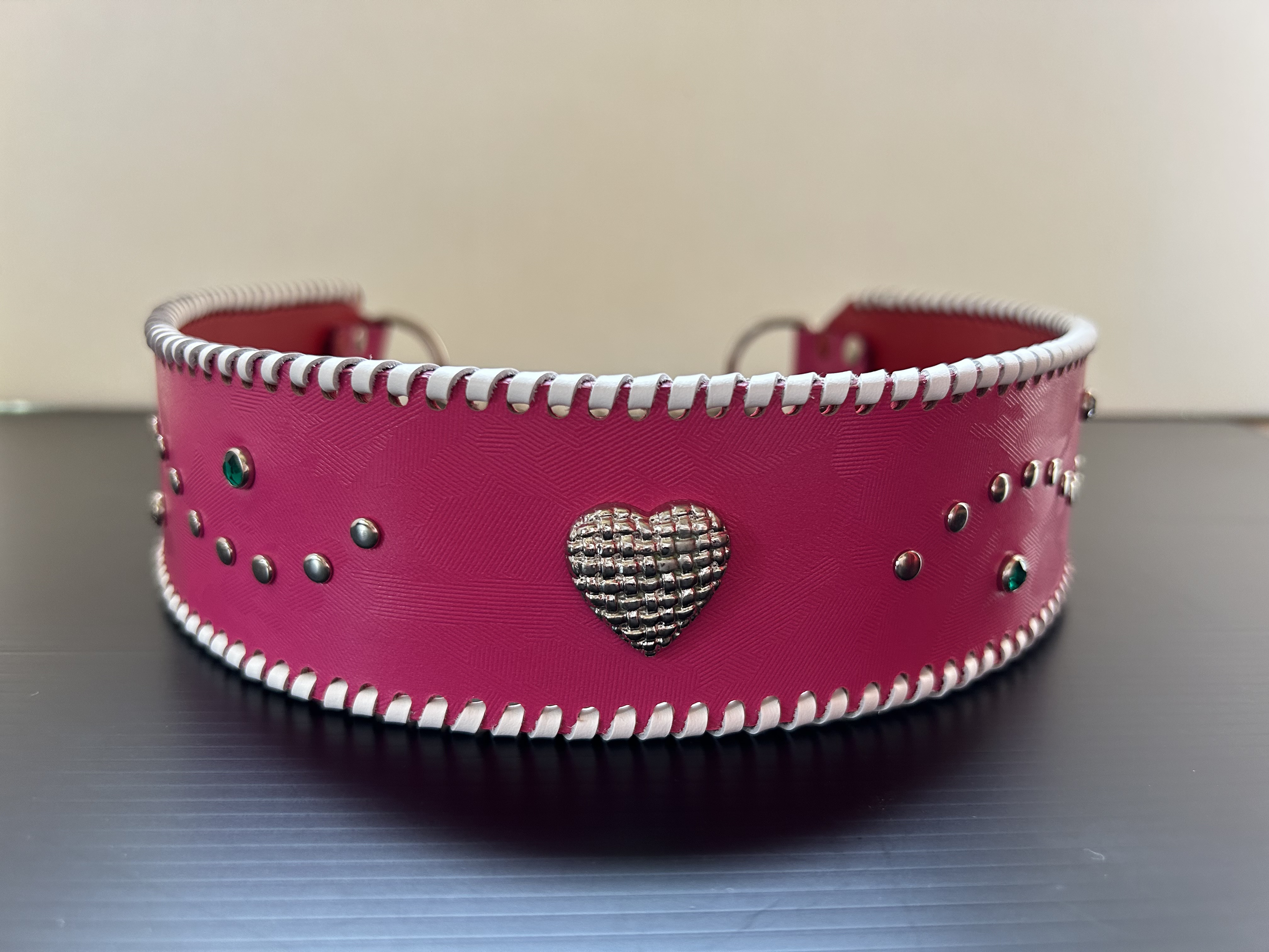 犬の本革ハーフチョークNo.251(大型犬)