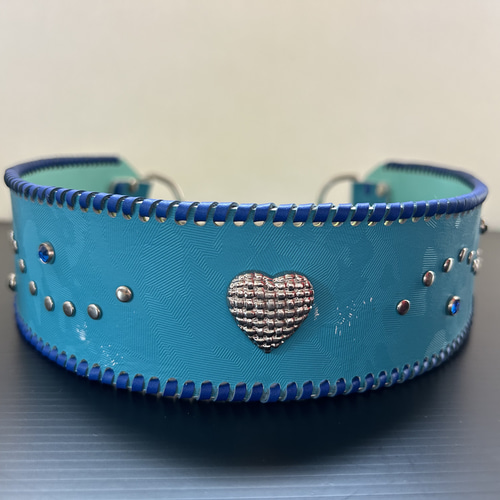 訳あり犬の本革ハーフチョークNo.19(大型犬) リード・首輪 Dear Dogs  