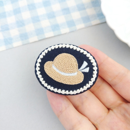 sold プチブライス くま耳麦わら帽子(ココア)