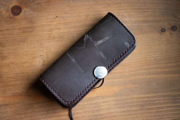 革財布　レザーウォレット　leather wallet 6枚目の画像