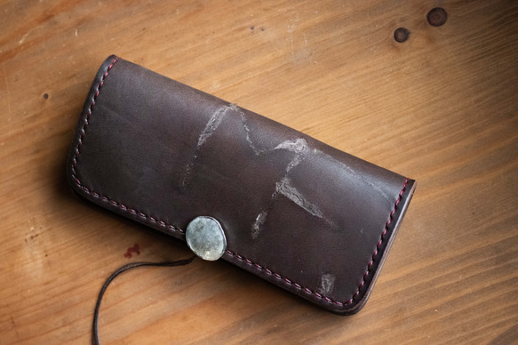 革財布　レザーウォレット　leather wallet 1枚目の画像