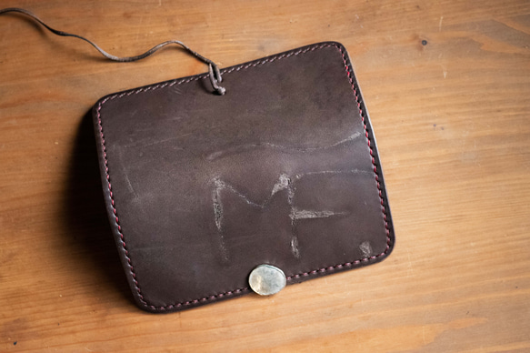 革財布　レザーウォレット　leather wallet 2枚目の画像