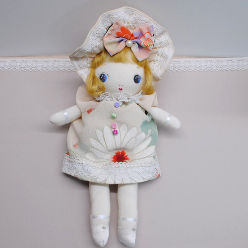 創作人形  「腫れるよ～」縮緬貼り ハンドメイド 創作人形 「腫れるよ～」縮緬貼り ハンドメイド