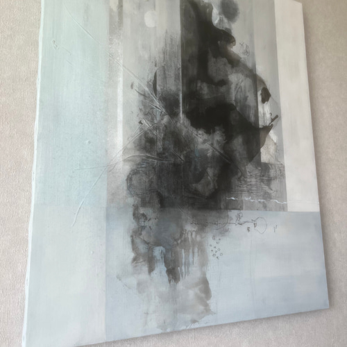 現代アート 73×60.5㎝ F20 大きめ モダン 絵画 原画 抽象画 絵画