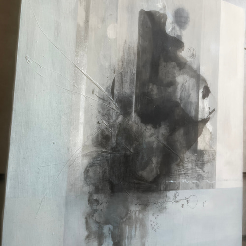現代アート 73×60.5㎝ F20 大きめ モダン 絵画 原画 抽象画 絵画