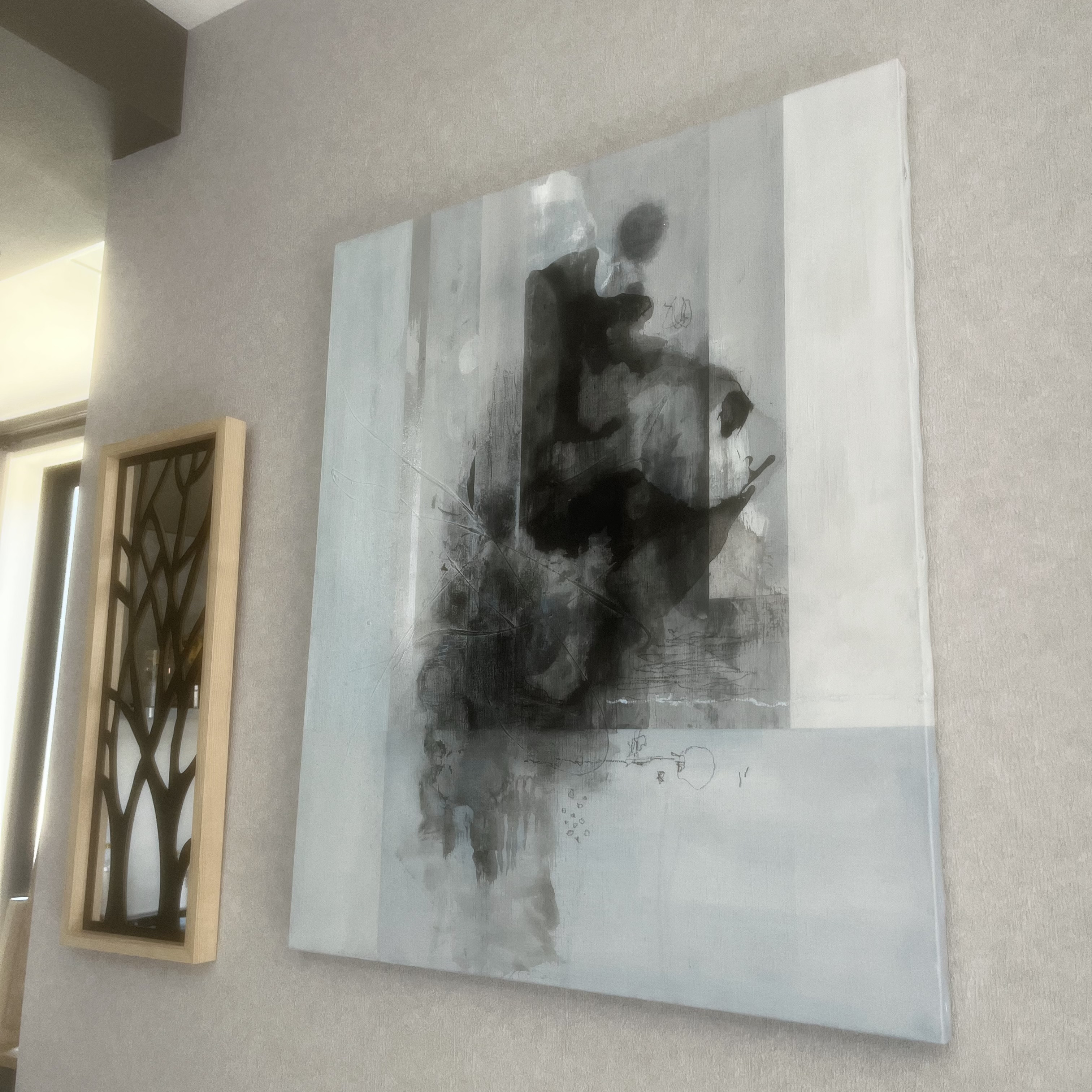 現代アート 73×60.5㎝ F20 大きめ モダン 絵画 原画 抽象画 絵画