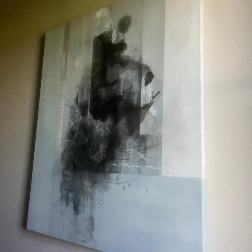 現代アート 73×60.5㎝ F20 大きめ モダン 絵画 原画 抽象画 絵画