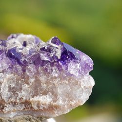 天然石アメジスト約33g約46mm(ウルグアイ産)クラスター現物☆紫水晶2月誕生石鉱物原石[uac-230817-01] 4枚目の画像